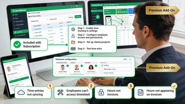 How to Set Up Time Tracking in QuickBooks Online