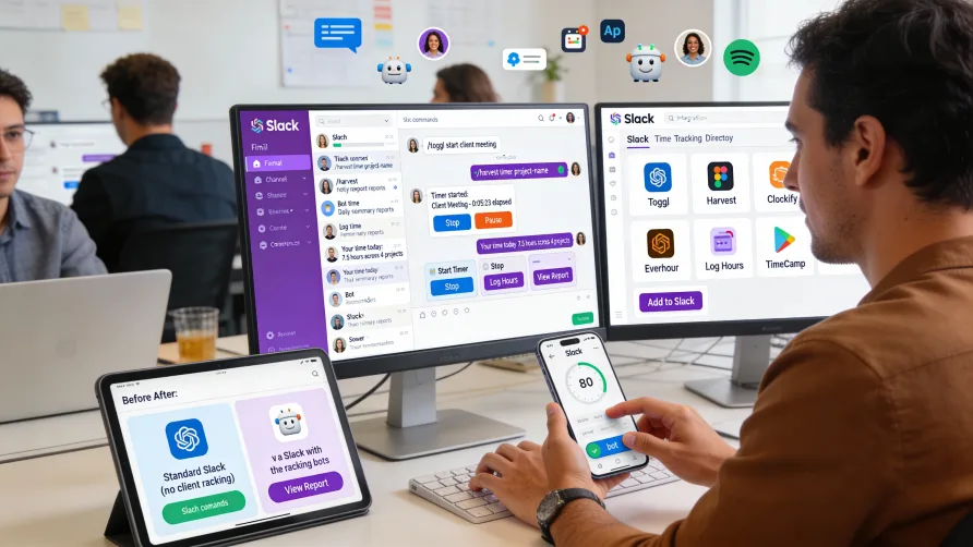 Slack Time Tracking: Native Features & Integration Options