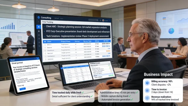 How Consulting Firms Use Time Tracking for Invoicing