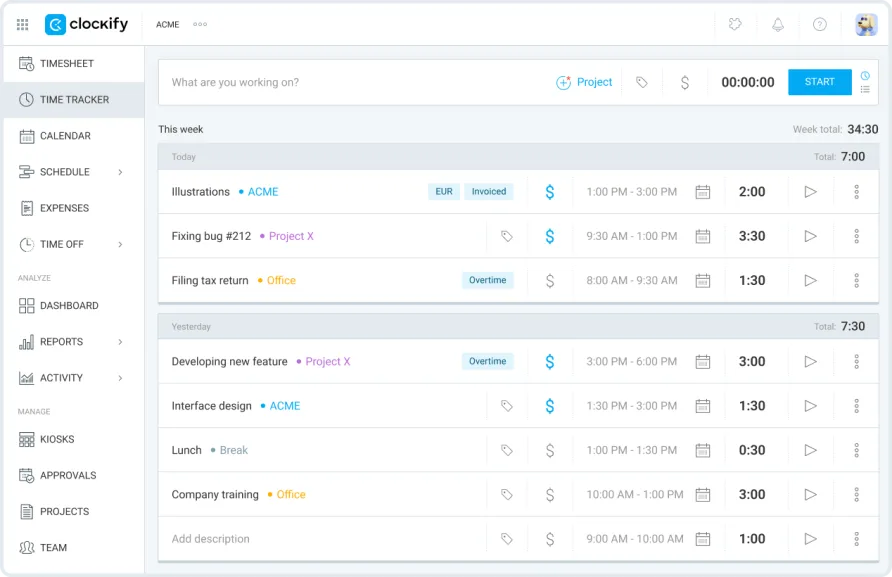 Clockify Review: Free Time Tracking That Grows With Your Team