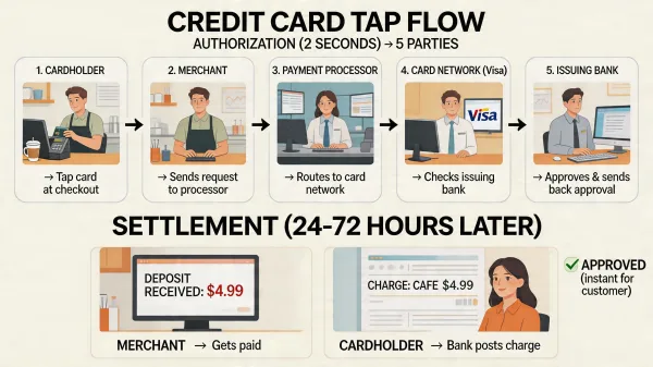 The Two-Second Card Tap: What Actually Happens Behind the Scenes