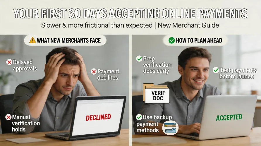 Your First Month Accepting Online Payments: What to Expect