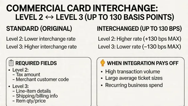 Level 2 and Level 3 Data: How B2B Merchants Unlock Lower Rates