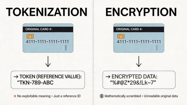 Tokenization vs Encryption: What Actually Protects Card Data