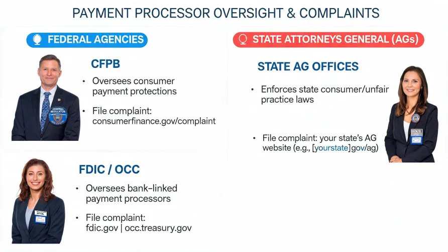 CFPB and FTC Enforcement in Merchant Services