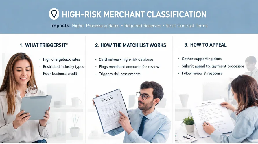 High-Risk Merchant Classification: Criteria and Appeal