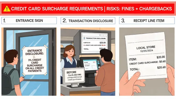 Surcharge Disclosure and Signage Requirements