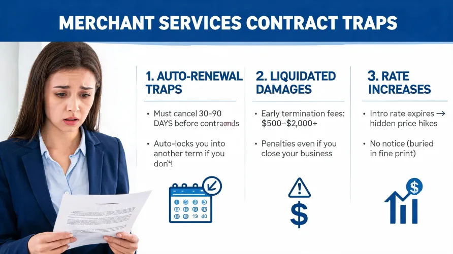 Red Flags in a Merchant Services Contract