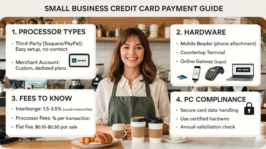 How to Accept Credit Cards for Your Small Business