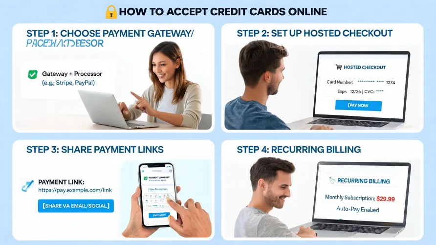 How to Accept Credit Cards Online