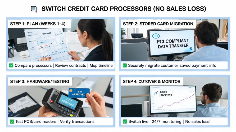 How to Switch Payment Processors Without Disrupting Your Business