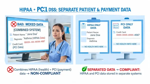 Healthcare Credit Card Processing: HIPAA and Payment Data Together